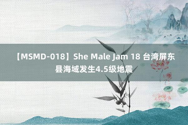 【MSMD-018】She Male Jam 18 台湾屏东县海域发生4.5级地震