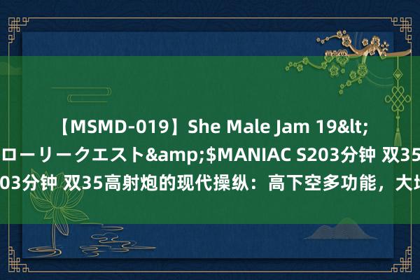 【MSMD-019】She Male Jam 19</a>2008-08-04グローリークエスト&$MANIAC S203分钟 双35高射炮的现代操纵：高下空多功能，大地作战相通高大