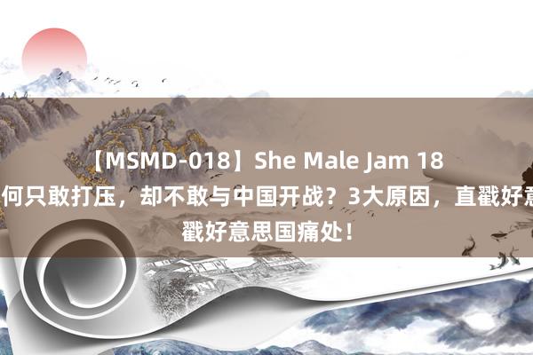 【MSMD-018】She Male Jam 18 好意思国为何只敢打压，却不敢与中国开战？3大原因，直戳好意思国痛处！