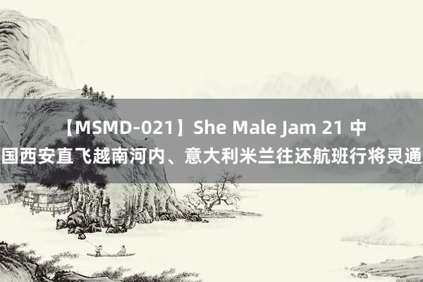 【MSMD-021】She Male Jam 21 中国西安直飞越南河内、意大利米兰往还航班行将灵通